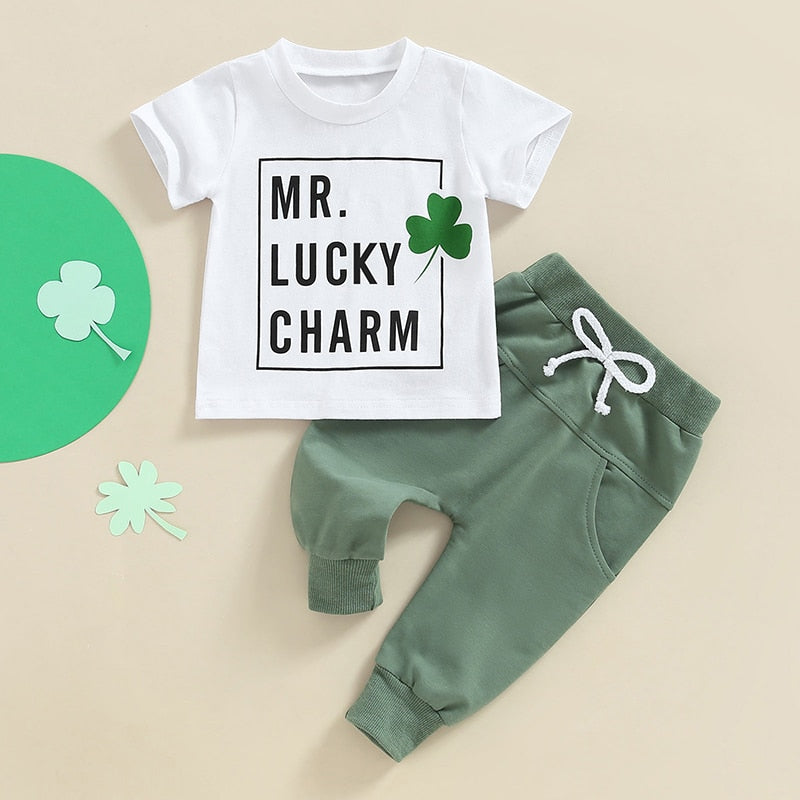 Little Mr Lucky Charm Cute St Patricks Day' Insulated Stainless